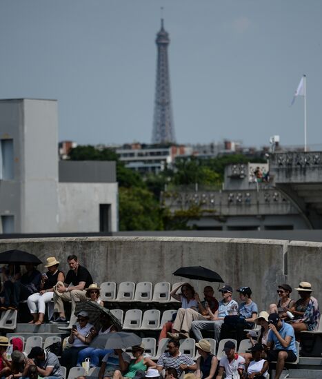 Tennis. Roland Garros. Day first