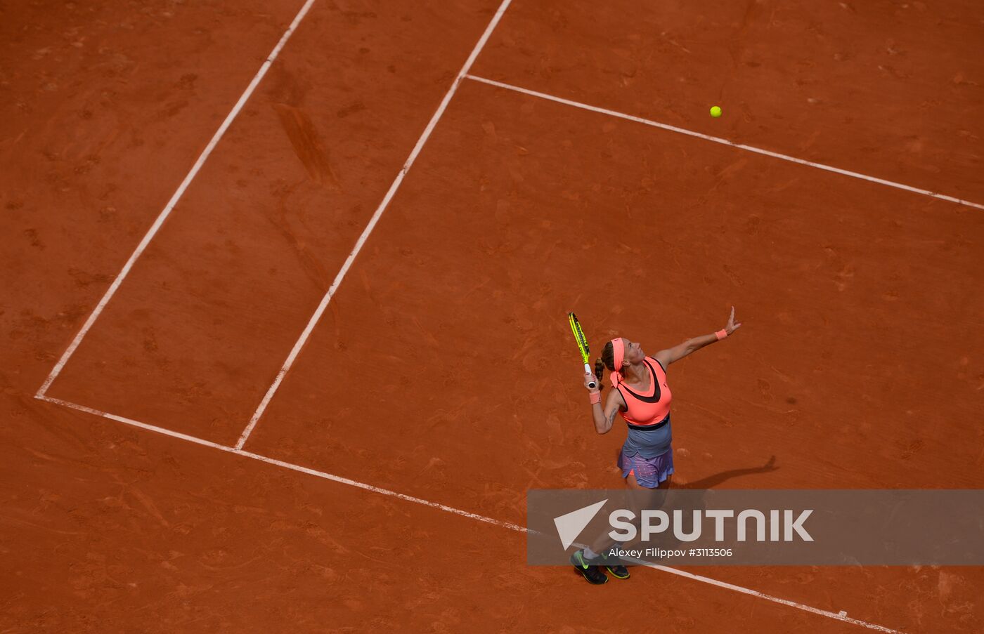 Tennis. Roland Garros. Day first