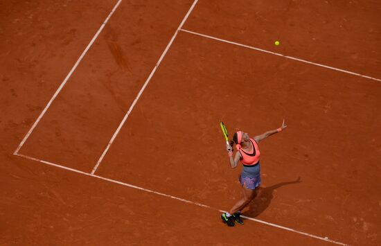 Tennis. Roland Garros. Day first