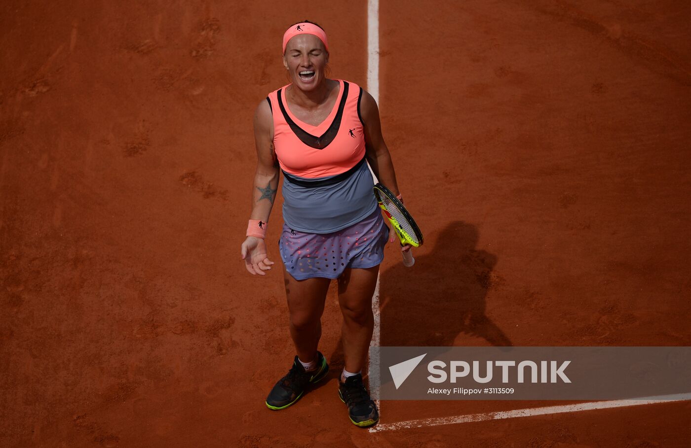 Tennis. Roland Garros. Day first