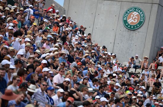 Tennis. Roland Garros. Day first
