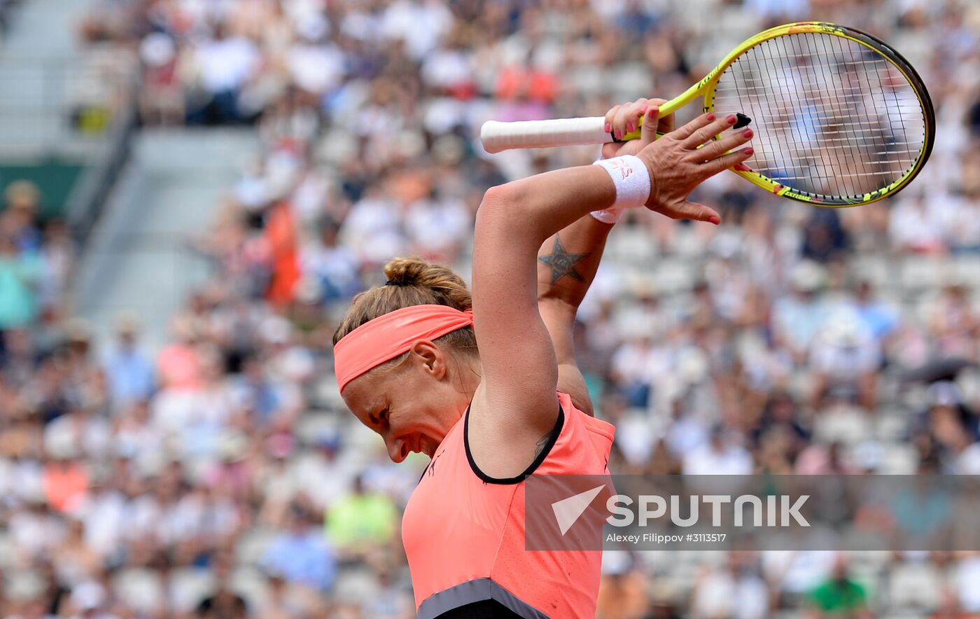 Tennis. Roland Garros. Day first