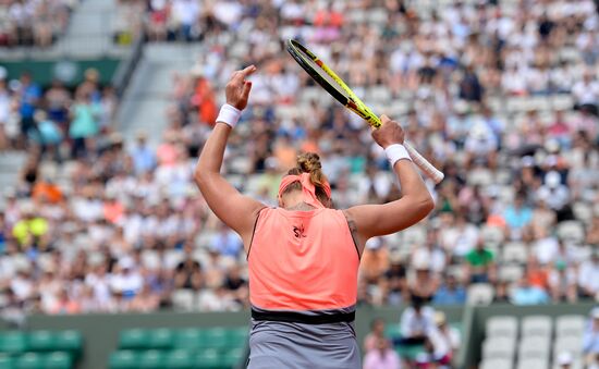 Tennis. Roland Garros. Day first