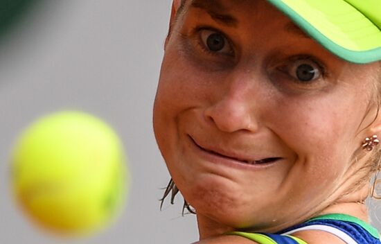 Tennis. Roland Garros. Day first