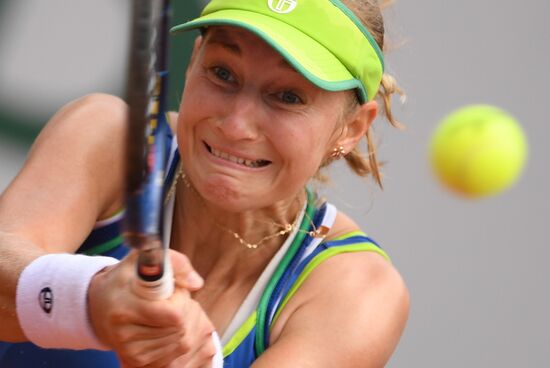 Tennis. Roland Garros. Day first