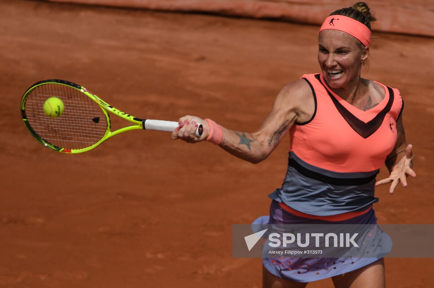 Tennis. Roland Garros. Day One