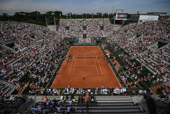 Tennis. Roland Garros. Day One