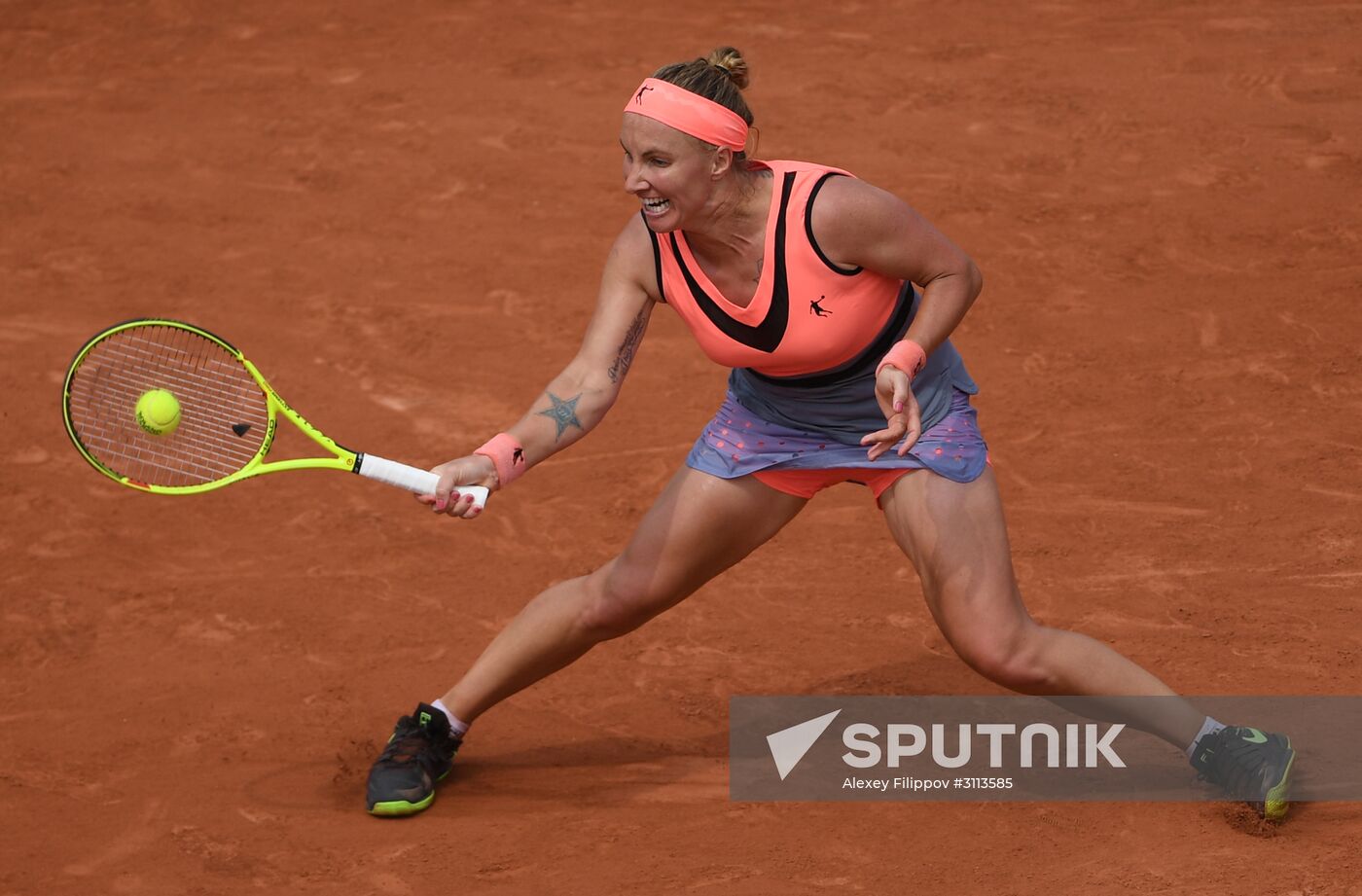 Tennis. Roland Garros. Day One