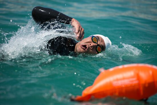 Oceanman Sochi open water swimming championship