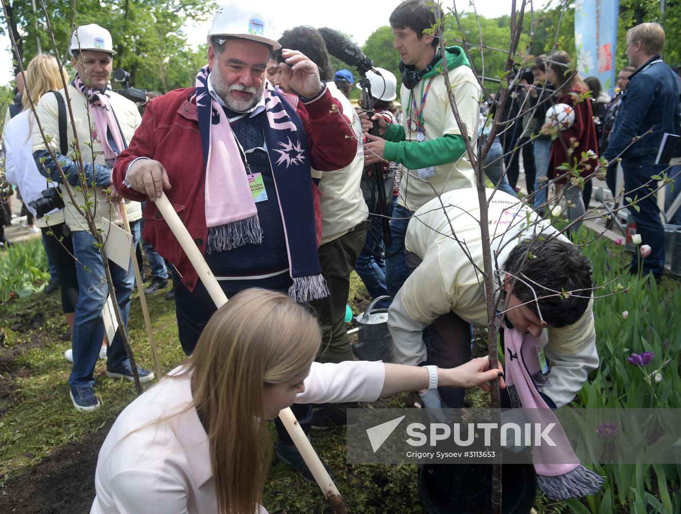Tree planting effort and Oleg Yankovsky Creative Discovery Awards