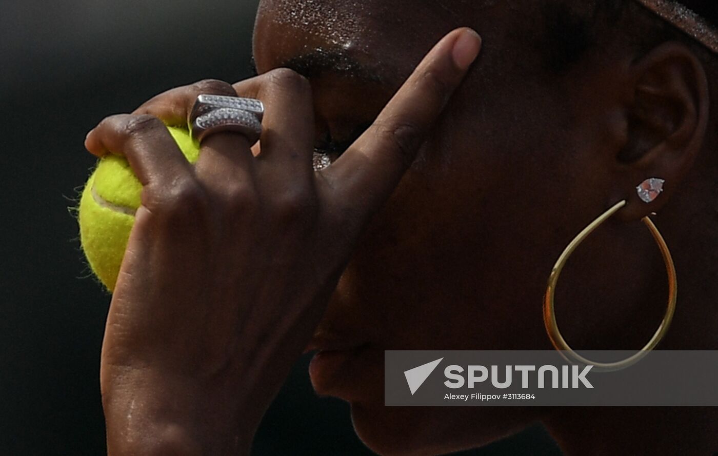 Tennis. Roland Garros. Day first