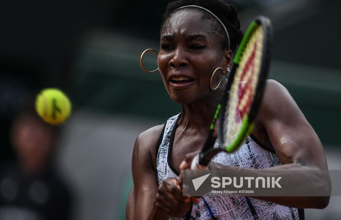 Tennis. Roland Garros. Day first