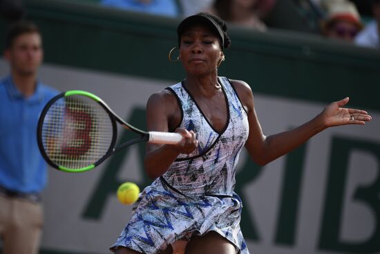 Tennis. Roland Garros. Day first