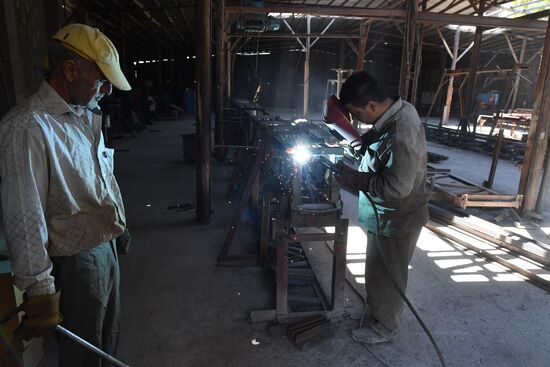 Structural steel plant in Damascus