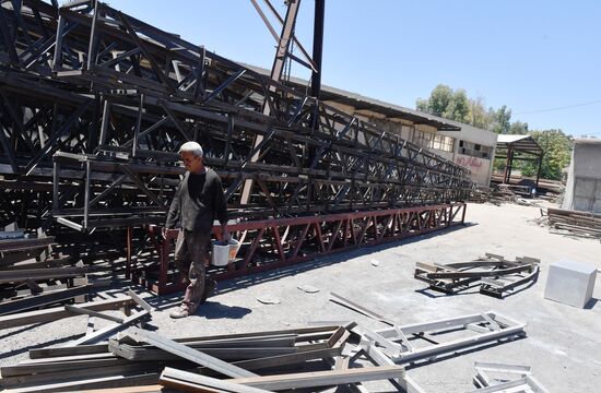 Structural steel plant in Damascus