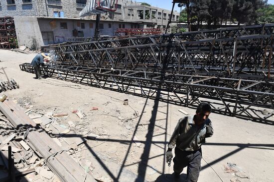 Structural steel plant in Damascus