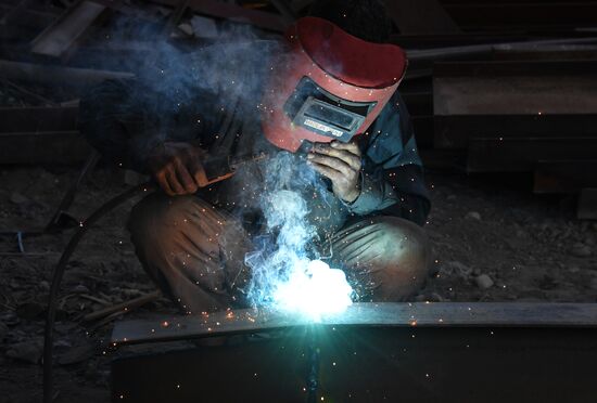 Structural steel plant in Damascus