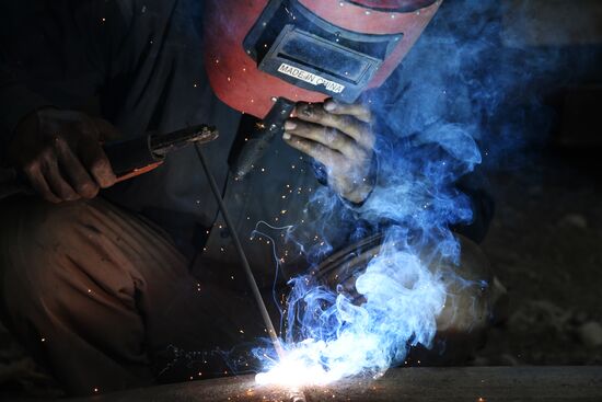 Structural steel plant in Damascus