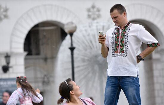 City Day celebrations in Kiev