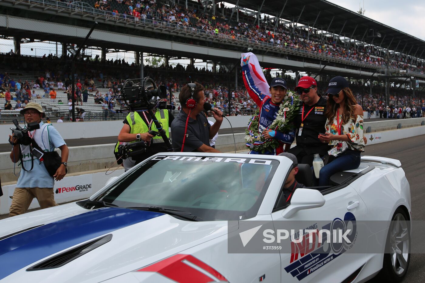 Auto sport. Indianapolis 500
