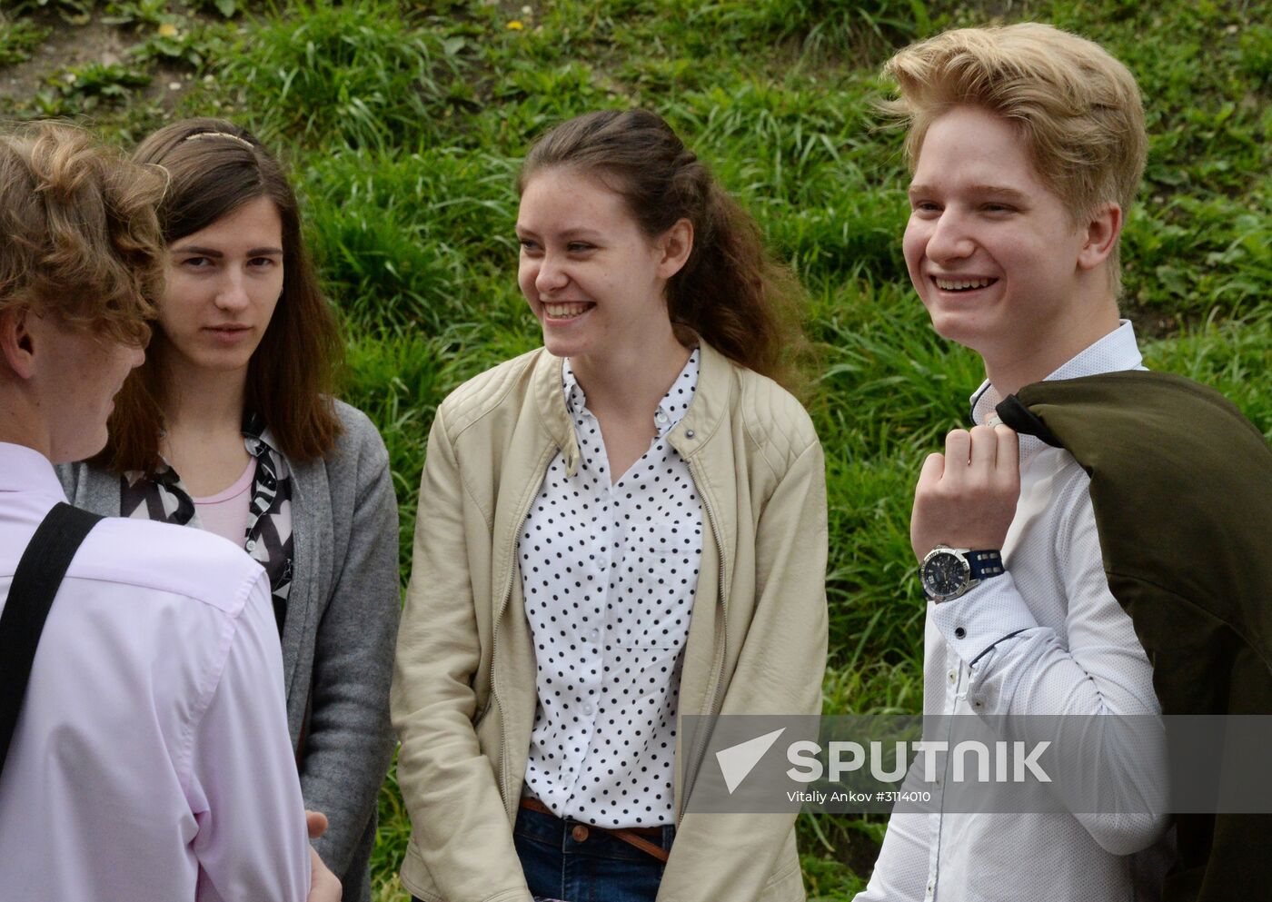 Russian schoolchildren take Unified State Exam