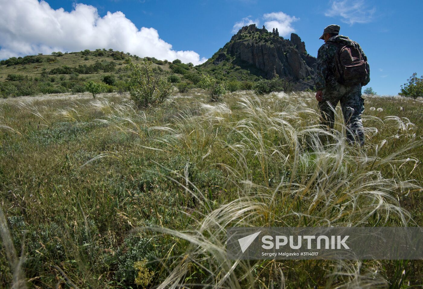 Karadag nature reserve in Crimea