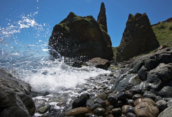 Karadag nature reserve in Crimea