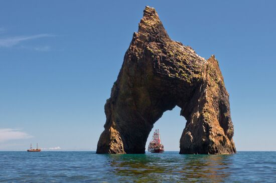 Karadag nature reserve in Crimea