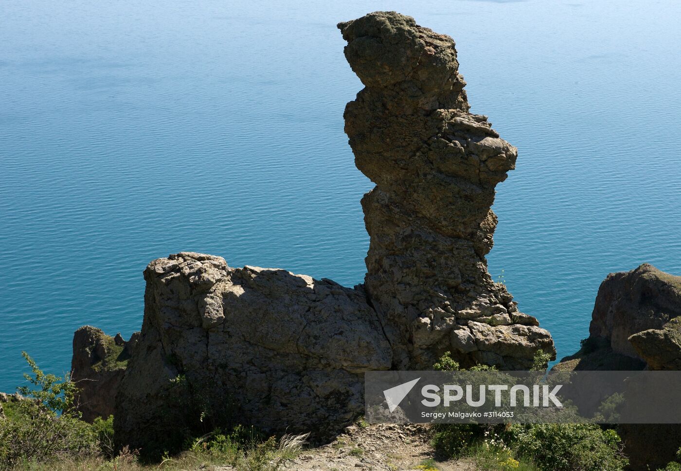 Karadag nature reserve in Crimea