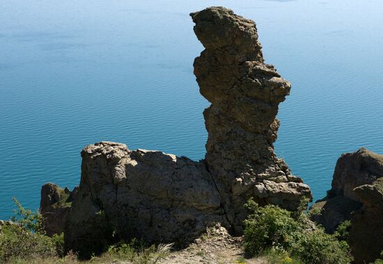 Karadag nature reserve in Crimea