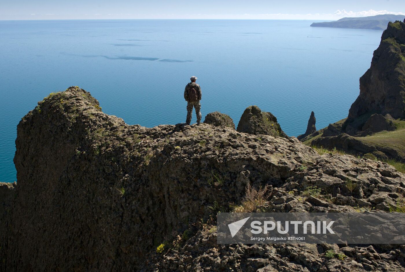 Karadag nature reserve in Crimea