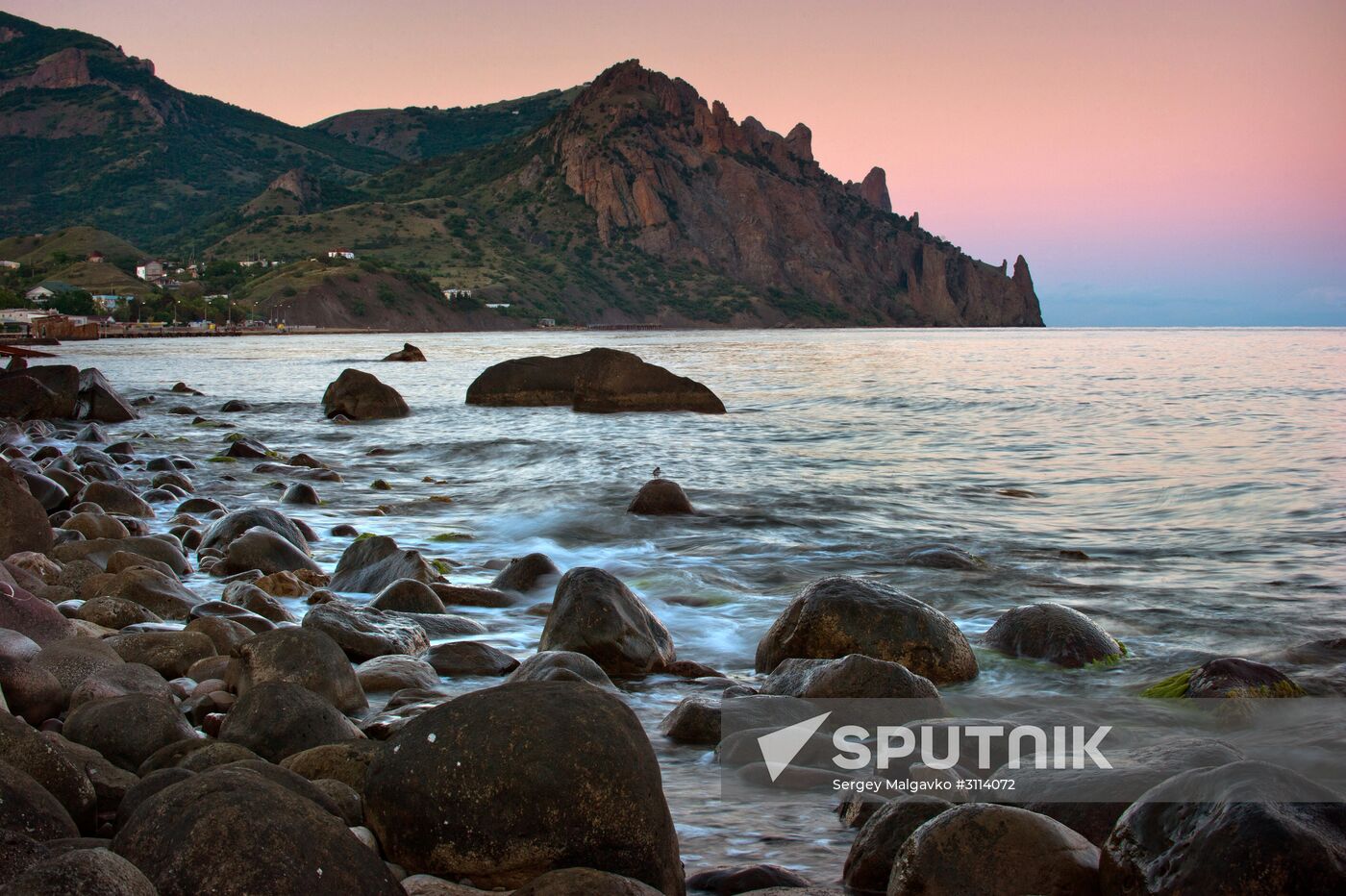 Karadag nature reserve in Crimea