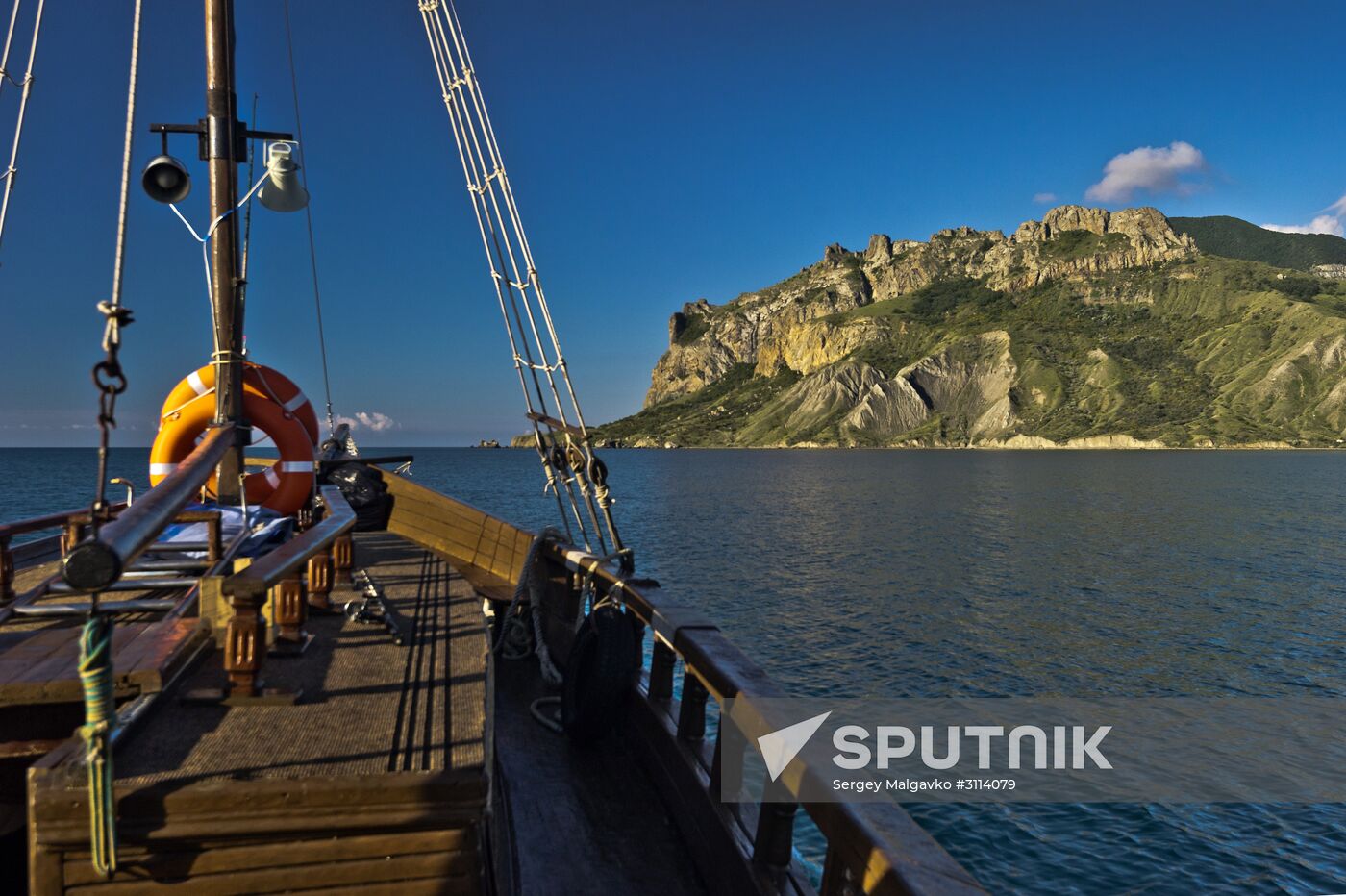 Karadag nature reserve in Crimea