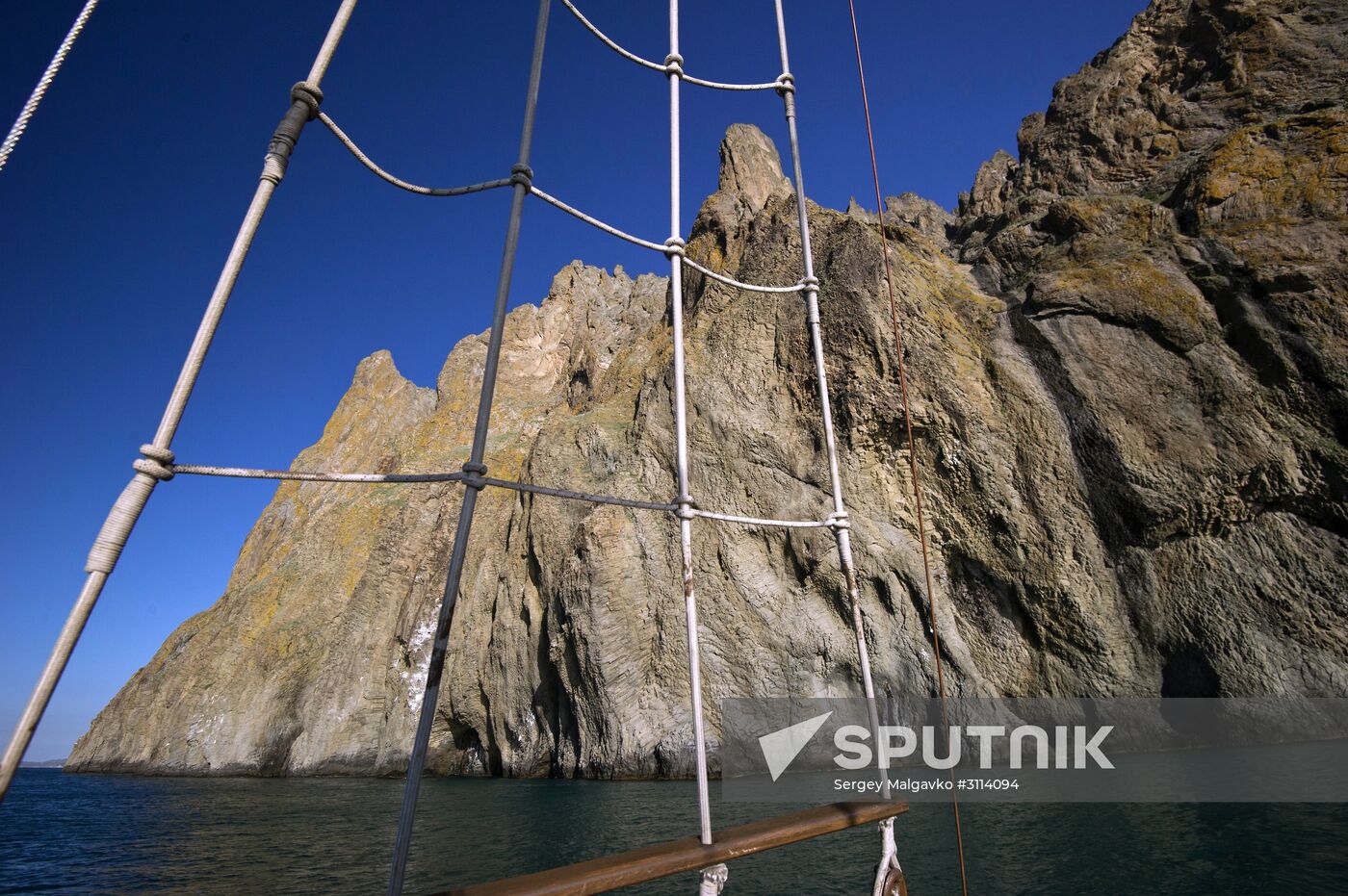 Karadag nature reserve in Crimea