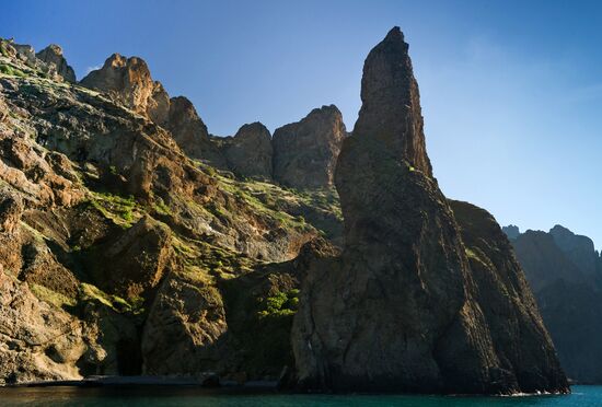 Karadag nature reserve in Crimea