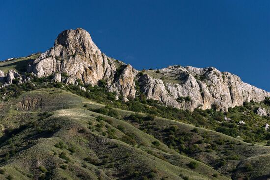 Karadag nature reserve in Crimea