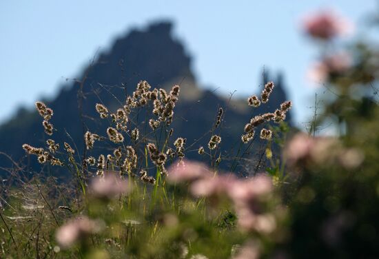 Karadag nature reserve in Crimea