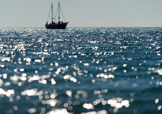 Karadag nature reserve in Crimea