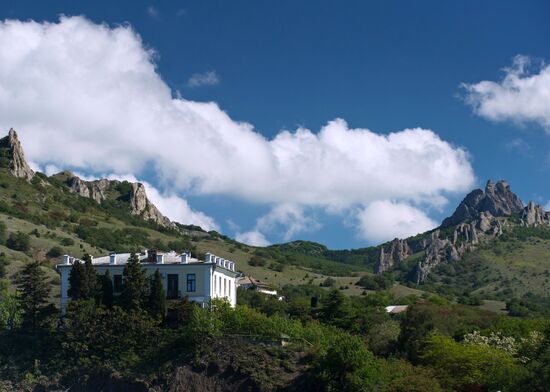 Karadag nature reserve in Crimea
