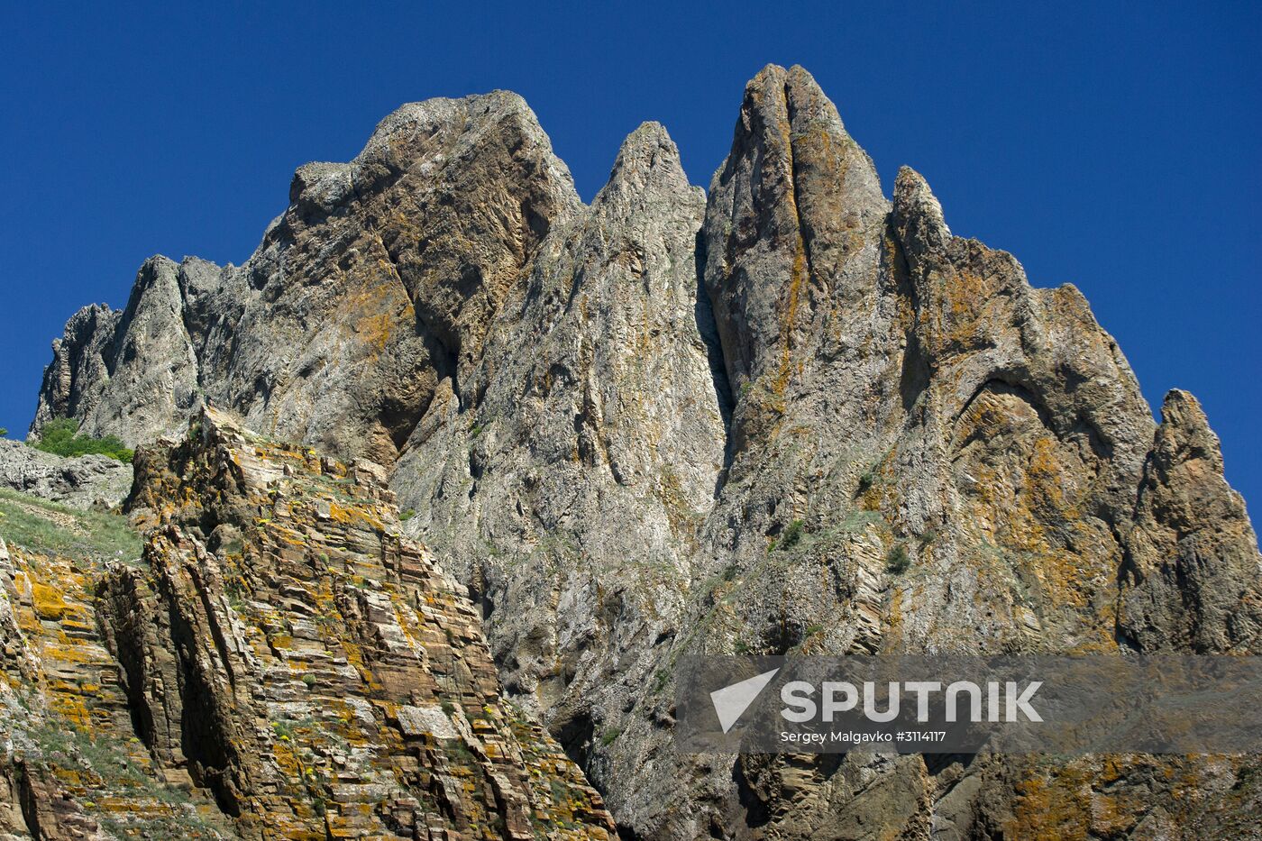 Karadag nature reserve in Crimea