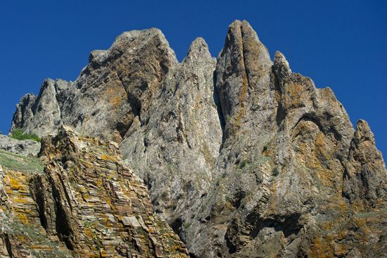 Karadag nature reserve in Crimea