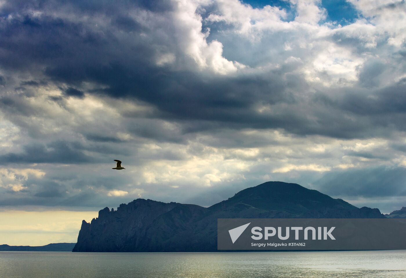 Karadag nature reserve in Crimea