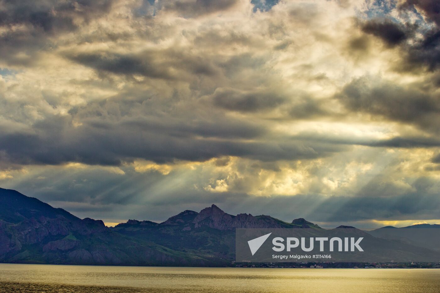 Karadag nature reserve in Crimea
