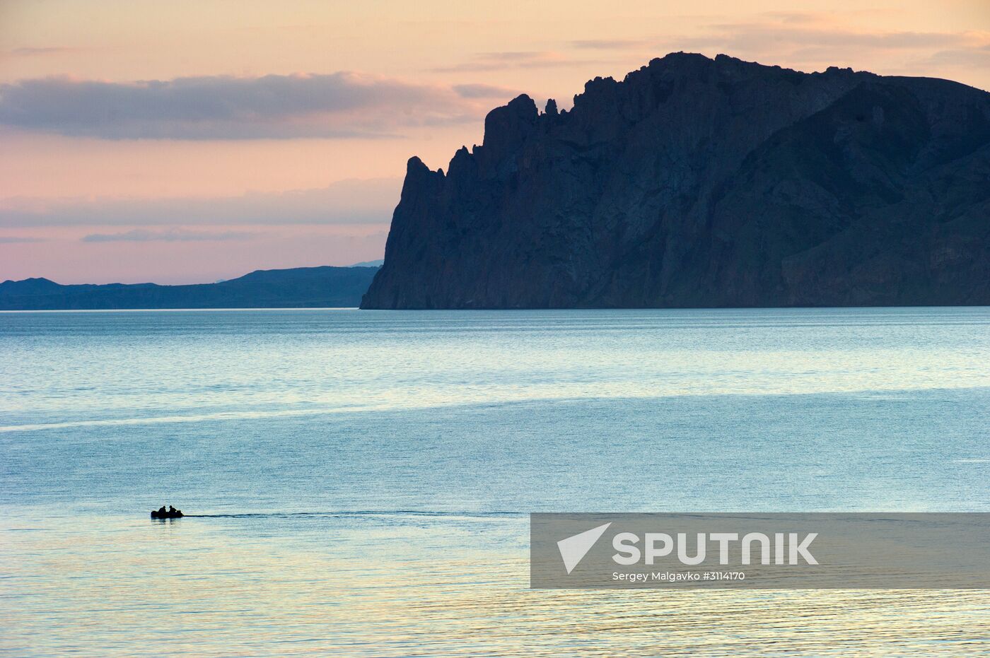 Karadag nature reserve in Crimea