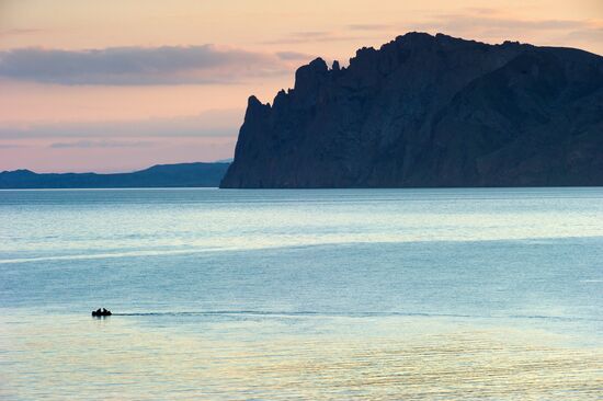 Karadag nature reserve in Crimea