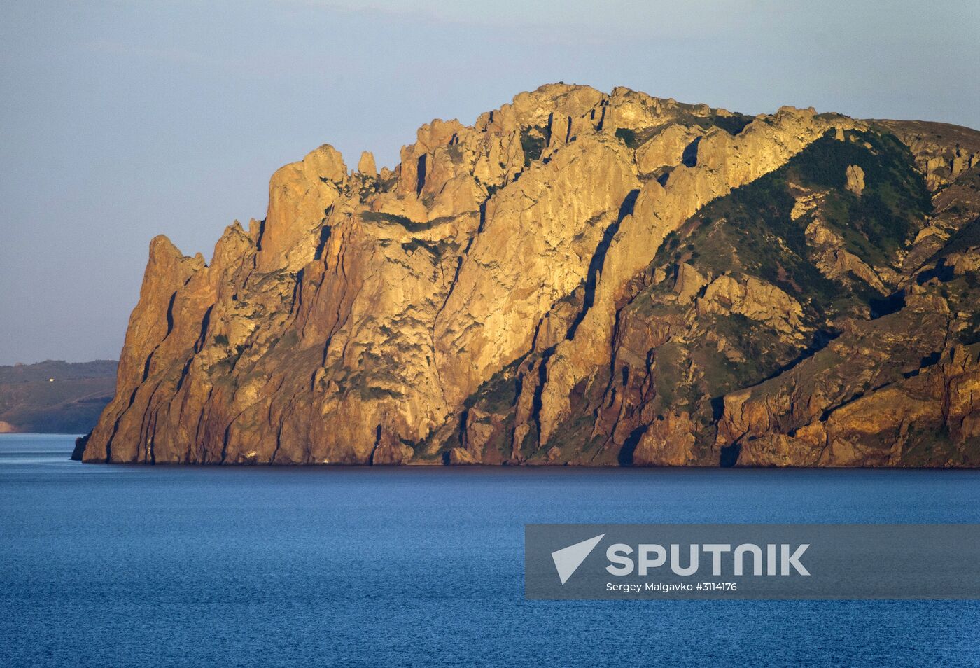 Karadag nature reserve in Crimea