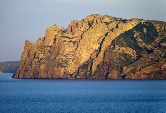 Karadag nature reserve in Crimea