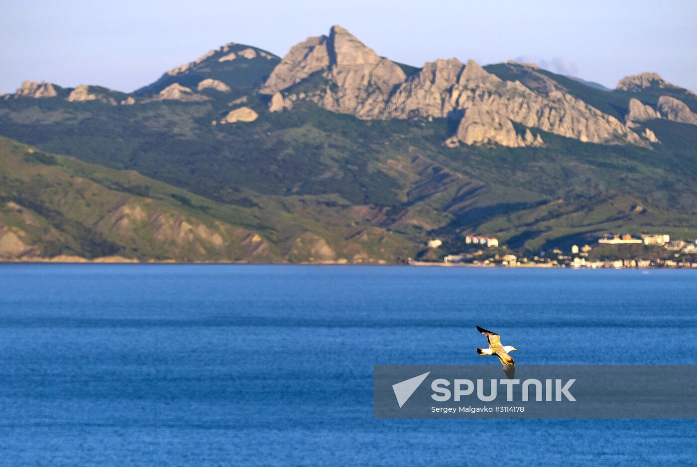 Karadag nature reserve in Crimea