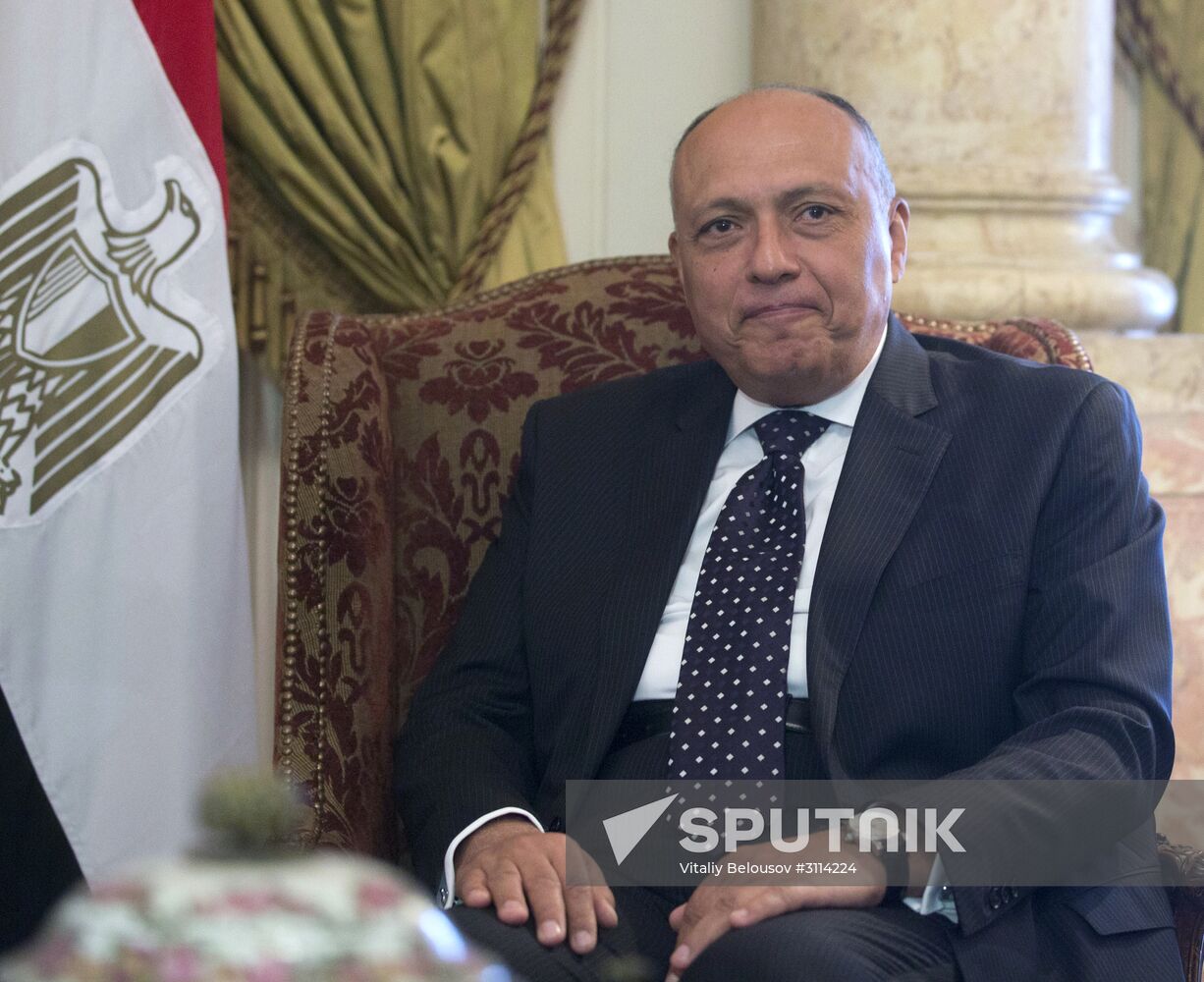Russian Foreign Minister Lavrov, Defense Minister Shoigu visit Cairo