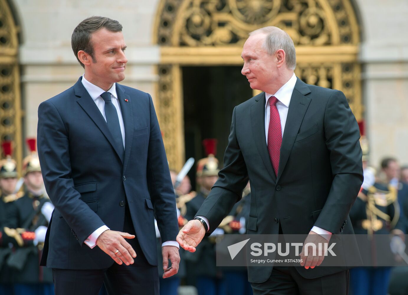 Russian President Vladimir Putin's visit to Paris